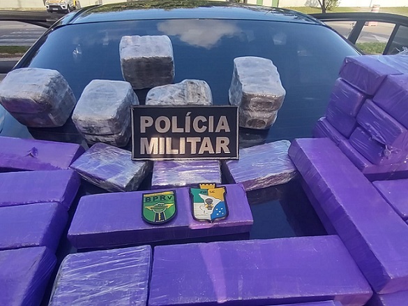 Motorista por aplicativo é preso por transporte de mais de 26 kg de drogas trazidas de Salvador