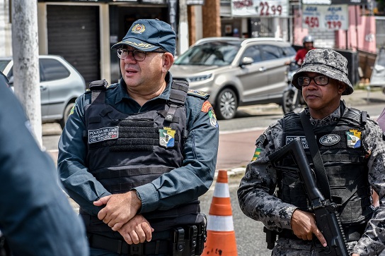 Polícia Militar realiza operação Meu Bairro Mais Seguro na cidade de São Cristóvão