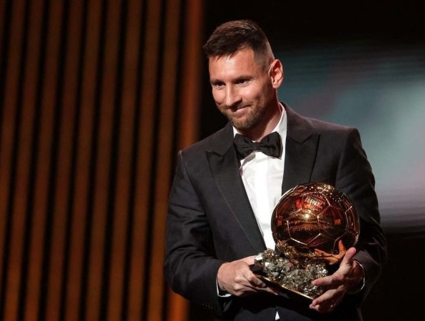 Bola de Ouro 2023: Lionel Messi é o melhor do mundo pela oitava vez