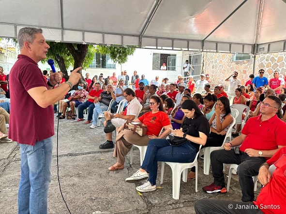 Senador defende que partido tenha candidatura própria em Aracaju e apoia a decisão partidária de ser oposição ao Governo do Estado