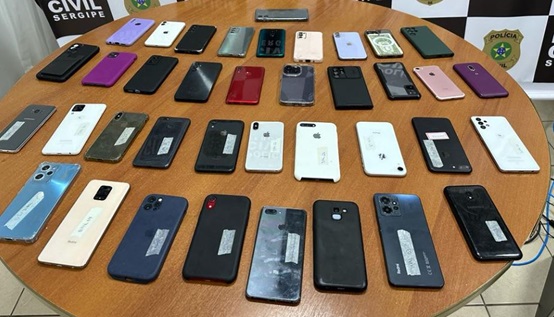 Polícia Civil intensifica investigações para identificar celulares recuperados durante operações no Pré-Caju 2023