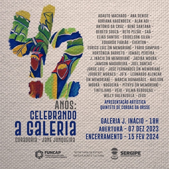 Aniversário de 42 anos da Galeria de Arte J. Inácio recebe exposição coletiva com 35 artistas