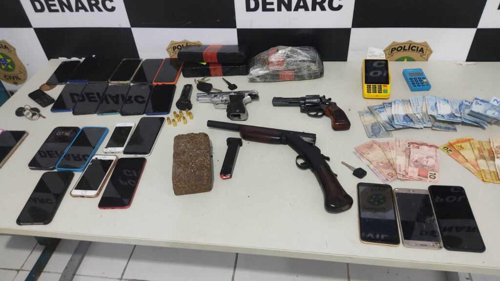 Operação Frater Germanus: Três investigados por tráfico de drogas na Zona Oeste de Aracaju são localizados pelo Denarc