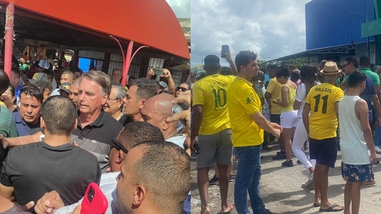 Bolsonaro visita mercados centrais de Aracaju neste sábado (27)