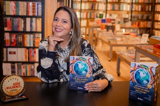 Ulla Ribeiro vai lançar 'Mulheres no Terceiro Setor' na Bienal do Livro e Cultura em Aracaju