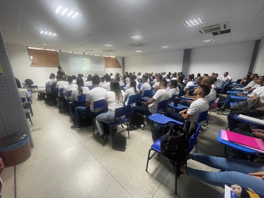 Polícia Científica ministra capacitação sobre preservação de local de crime no curso de formação da Guarda Municipal de São Cristóvão