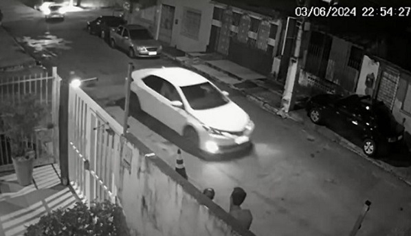 Polícia Civil divulga imagens de veículo envolvido em acidente na Rua São João