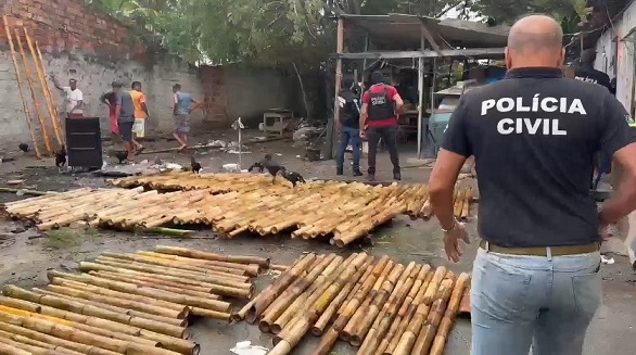 Fábrica ilegal de fogos de artifício é interditada no interior de Sergipe