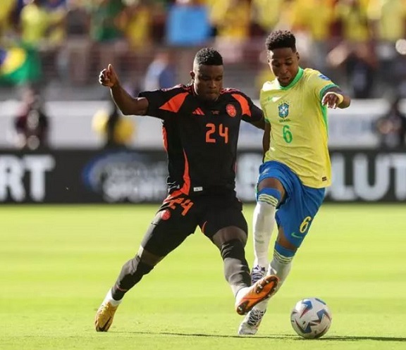 Sem jogar bem, Brasil empata com a Colômbia e avança na Copa América