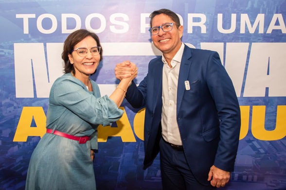 Confirmando aliança, Cidadania oficializa apoio a Emilia Corrêa para disputar prefeitura da Capital