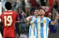Messi marca, Argentina vence o Canadá e avança à final da Copa América