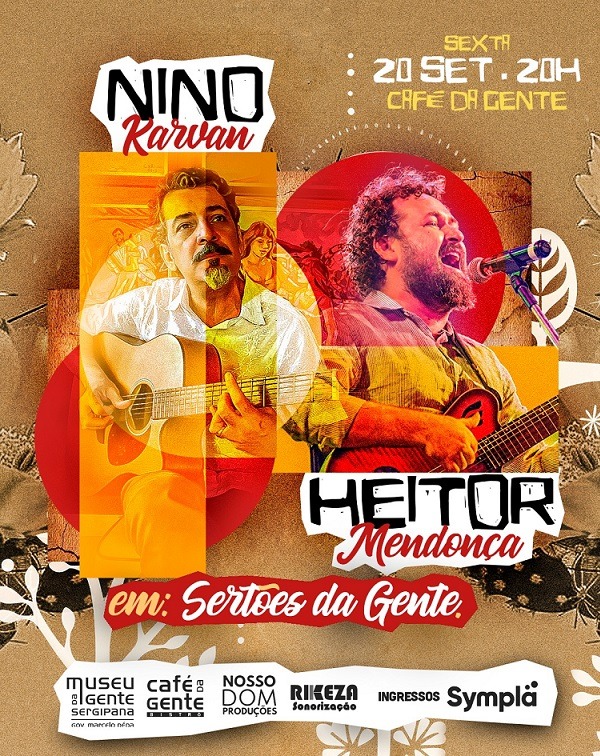 Nino Karvan e Heitor Mendonça em: Sertões da Gente