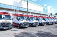 Ministério da Saúde entrega 19 ambulâncias para renovar a frota em Sergipe