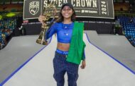 Rayssa Leal vence no fim e se torna tricampeã mundial de skate street