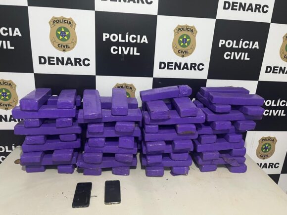 Polícia Civil apreende 66 kg de maconha em ação deflagrada em Itabaiana e Aracaju