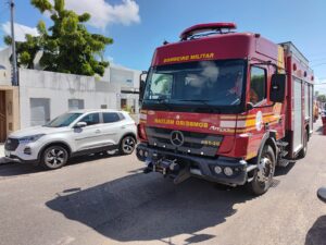 Corpo de Bombeiros atende ocorrência de incêndio em CAPS de Aracaju