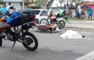 Motociclista sem habilitação morre após colidir em caminhão em Aracaju