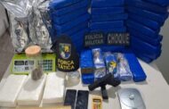 Casal é preso com 34 tabletes de maconha no Madre Paulina