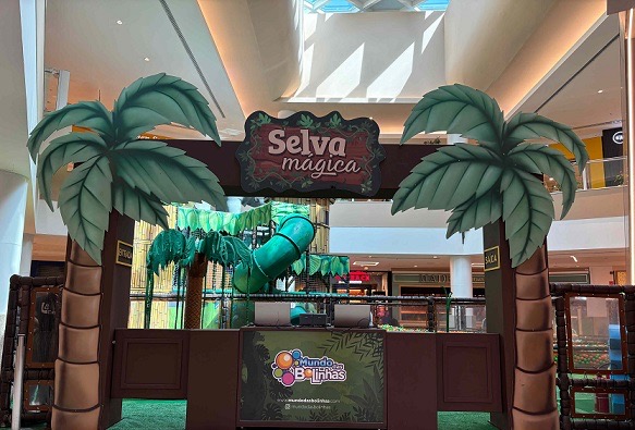 Selva Mágica anima as férias da criançada no RioMar Aracaju