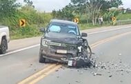 Motociclista morre após colisão frontal na BR-235, em Frei Paulo