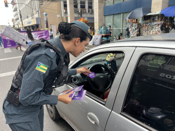 SSP e SPM reforçam combate à violência contra a mulher no Dia Estadual de Combate ao Feminicídio com adesivaço da campanha ‘Feminicídio Zero’