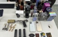 Empresário é preso com pistola, munições e perfumes importados em São Cristóvão