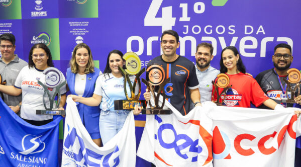 Jogos da Primavera são encerrados com participação de alunos das redes pública e privada em 28 modalidades