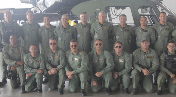 Grupamento Tático Aéreo recebe novos pilotos formados em curso viabilizado pela Polícia Militar de Sergipe