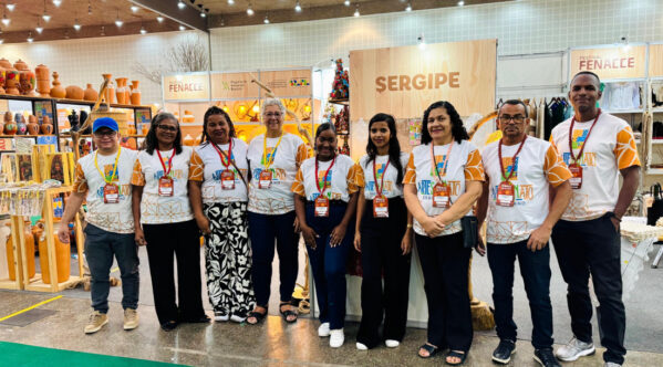 Artesãs e artesãos sergipanos participam da Feira Nacional de Artesanato e Cultura do Ceará com apoio do Governo