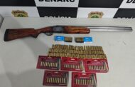 Polícia Civil apreende arma de fogo e quase 300 munições em residência em São Cristóvão