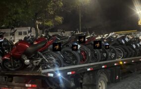 GETAM deflagra “Operação Natal Sem Grau” e recolhe 45 motocicletas em Aracaju e São Cristóvão