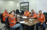 Defesa Civil Estadual se reúne com Coordenadorias Municipais e atualiza previsões climáticas para os próximos dias