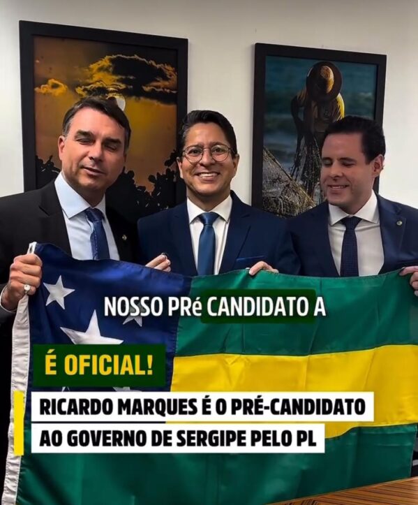 Ricardo Marques anuncia pré-candidatura ao Governo de Sergipe pelo PL
