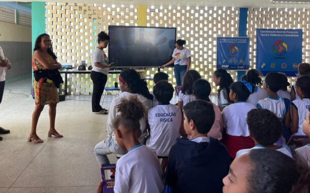 Unidade de prevenção à violência da SSP leva debate sobre violência de gênero à escola de Aracaju