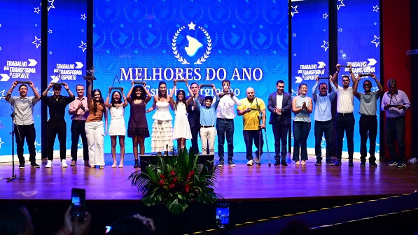 Governo de Sergipe celebra os Melhores do Ano 2025 em noite especial do esporte no Teatro Atheneu