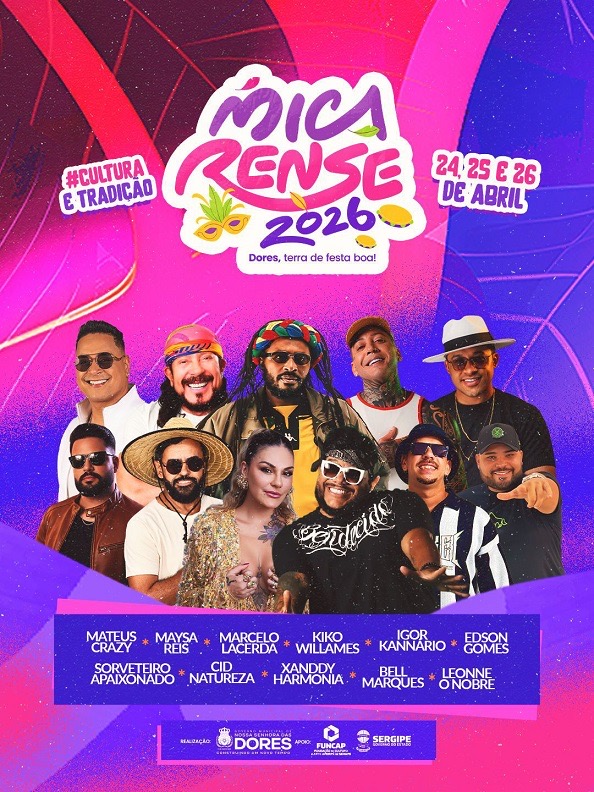 Bell Marques, Xanddy Harmonia e Edson Gomes agitam a Micarense neste fim de semana