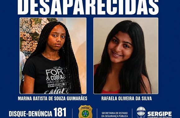 Polícia Civil solicita apoio da população para localizar adolescentes desaparecidas em Aracaju