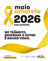 Maio Amarelo 2026 é lançado em Sergipe com foco na redução de mortes no trânsito