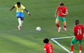 A estreia na Copa do Mundo: empate insosso em 1 a 1 contra o Marrocos