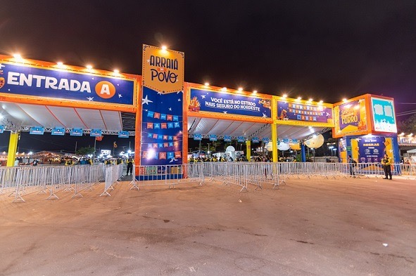 Arraiá do Povo mantém esquema especial de acesso nesta terça-feira, 16
