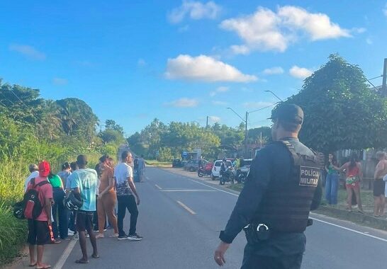 Idosa de 82 anos morre após ser atropelada na Rodovia João Bebe Água, em São Cristóvão