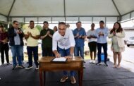 Prefeito Júlio Nascimento assina Ordem de Serviço para pavimentação de diversas ruas e prepara novas obras em nove bairros