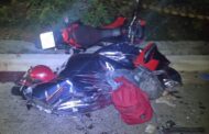 Motociclista morre após bater na traseira de pá-carregadeira na SE-325, em Nossa Senhora da Glória