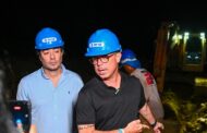 Fábio Mitidieri acompanha trabalho da Deso após rompimento da Adutora do São Francisco