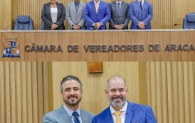 Isac Silveira é eleito presidente da Câmara Municipal de Aracaju para o biênio 2027–2028
