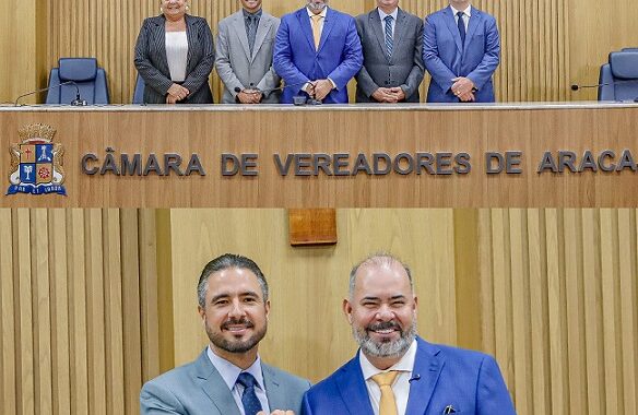 Isac Silveira é eleito presidente da Câmara Municipal de Aracaju para o biênio 2027–2028